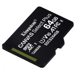 Karta pamięci microSD 64GB Canvas Select Plus 100MB/s Kingston