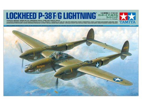 Model plastikowy Lockheed P-38 F/G Lightning Tamiya Model plastikowy Lockheed P-38 F/G Lightning Tamiya