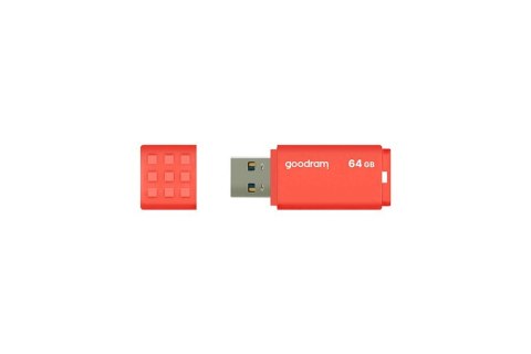 Pendrive UME3 64GB USB 3.0 Pomarańczowy GOODRAM Pendrive UME3 64GB USB 3.0 Pomarańczowy GOODRAM