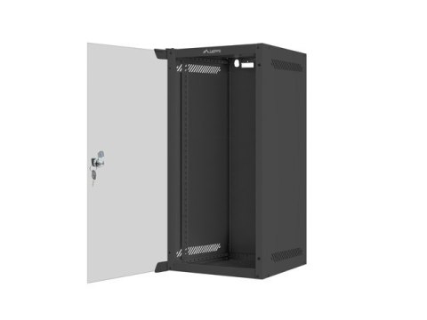 Szafa wisząca 10 cali 12U 280x310 czarna FLAT PACK