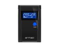 UPS Line-In 850VA Office Pure Sine Wave LCD 2X230v schuko Metalowa obudowa Armac