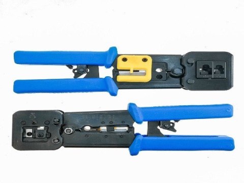Zaciskarka wtyków RJ45 RJ12, RJ11 NT-0204 Lanberg