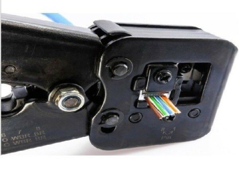 Zaciskarka wtyków RJ45 RJ12, RJ11 NT-0204 Lanberg