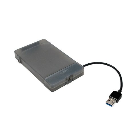 Adapter USB 3.0 do 2.5 cala SATA z obudową LogiLink Adapter USB 3.0 do 2.5 cala SATA z obudową LogiLink