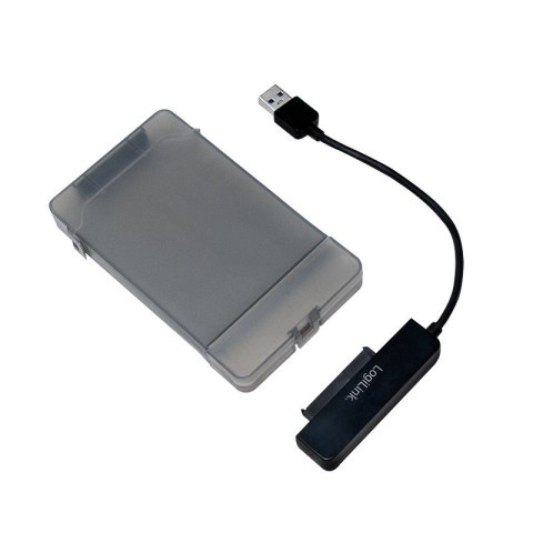 Adapter USB 3.0 do 2.5 cala SATA z obudową LogiLink Adapter USB 3.0 do 2.5 cala SATA z obudową LogiLink