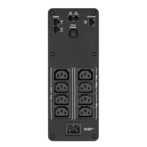 BR1600SI UPS Back ProBR1600VA/960W 6xC13, AVR,LCD, Ładowarka USB A/C Czysta sinusoida przy pracy bateryjnej APC BR1600SI UPS Back ProBR1600VA/960W 6xC13, AVR,LCD, Ładowarka USB A/C Czysta sinusoida przy pracy bateryjnej APC
