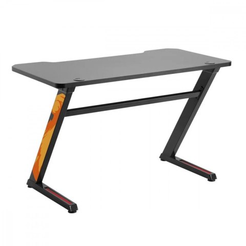 Biurko Gamingowe Czarne 50kg Max NANORS RS120 Maclean