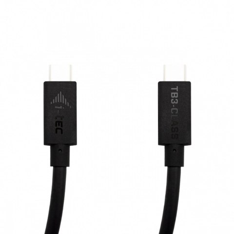 Kabel klasy Thunderbolt 3 / 4 - 40 Gbps Power Delivery 100W kompatybilny z USB-C 150 cm I-tec Kabel klasy Thunderbolt 3 / 4 - 40 Gbps Power Delivery 100W kompatybilny z USB-C 150 cm I-tec