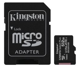 Karta pamięci microSD 512GB Canvas Select Plus 100/85MB/s Kingston