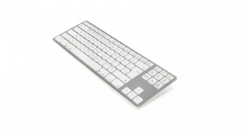 Klawiatura aluminiowa Mac Tenkeyless Bluetooth srebrna Matias
