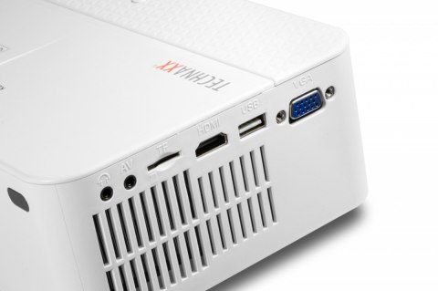 Mini projektor przenośny z odtwarzaczem multimedialnym LED Technaxx Deutschland GmbH & Co. KG Mini projektor przenośny z odtwarzaczem multimedialnym LED Technaxx Deutschland GmbH & Co. KG