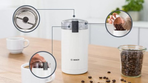 Młynek do kawy TSM6A011W biały Bosch