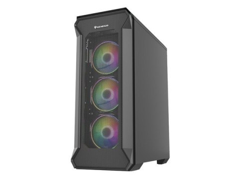 Obudowa Irid 505 V2 z oknem, ARGB, USB 3.0 Genesis