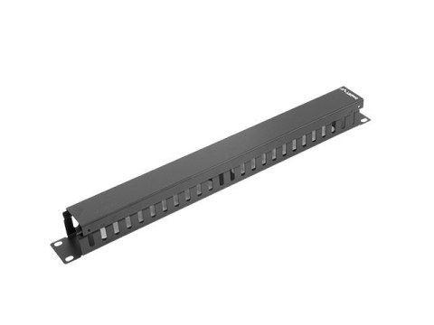 Organizer kabli do szaf 19 cali 1U Typ A czarny AK-1201-B Lanberg