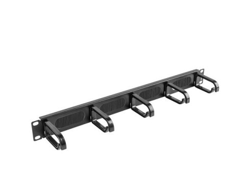 Organizer kabli do szaf 19cali 1U Typ B AK-1203-B czarny Lanberg