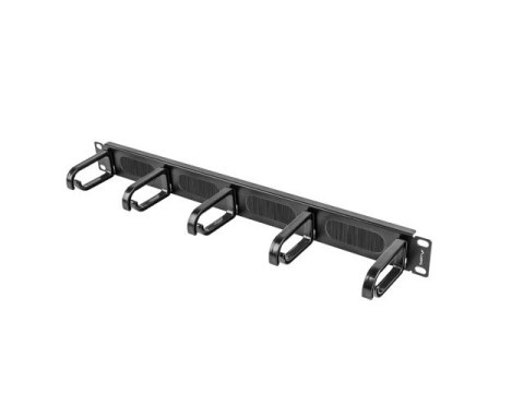 Organizer kabli do szaf 19cali 1U Typ B AK-1203-B czarny Lanberg