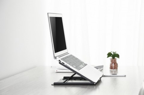 Przenośny stojak na laptop 11 cali i 15 cali, 5 kątów regulacji Czarny Digitus