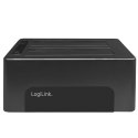 Stacja dokująca USB 3.0 dla 2 x 2.5/3.5 cala SATA HDD/SDD LogiLink