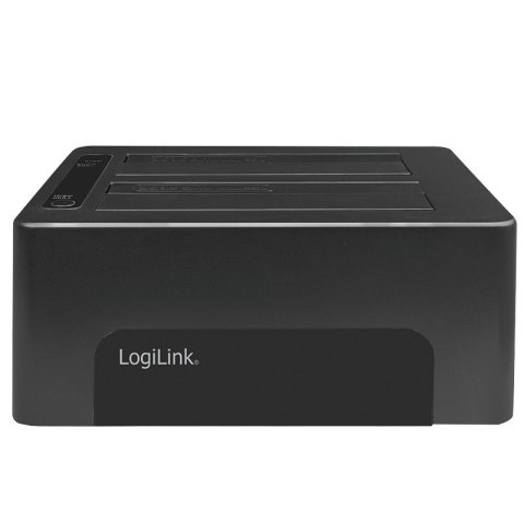 Stacja dokująca USB 3.0 dla 2 x 2.5/3.5 cala SATA HDD/SDD LogiLink Stacja dokująca USB 3.0 dla 2 x 2.5/3.5 cala SATA HDD/SDD LogiLink