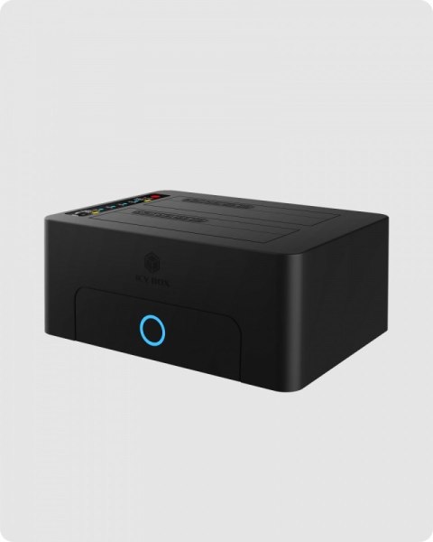 Stacja dokująca/klonująca IB-1232CL-U3 2x2,5" lub 3,5" SATA HDD, UASP & SATA III ( 6GBits/s ) IcyBox Stacja dokująca/klonująca IB-1232CL-U3 2x2,5" lub 3,5" SATA HDD, UASP & SATA III ( 6GBits/s ) IcyBox