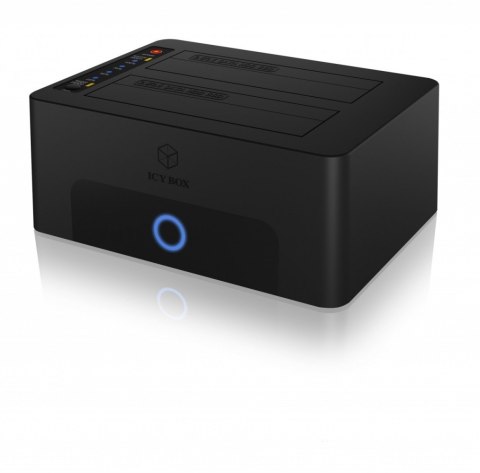 Stacja dokująca/klonująca IB-1232CL-U3 2x2,5" lub 3,5" SATA HDD, UASP & SATA III ( 6GBits/s ) IcyBox Stacja dokująca/klonująca IB-1232CL-U3 2x2,5" lub 3,5" SATA HDD, UASP & SATA III ( 6GBits/s ) IcyBox