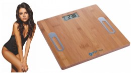 Waga łazienkowa Oro-Scale Bamboo ORO-MED