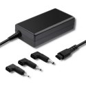 Zasilacz specjalizowany do Asus | 65W | 3 wtyczki |+ kabel zasilający Qoltec