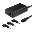 Zasilacz specjalizowany do Asus | 65W | 3 wtyczki |+ kabel zasilający Qoltec