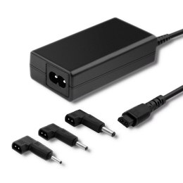 Zasilacz specjalizowany do Asus | 65W | 3 wtyczki |+ kabel zasilający Qoltec
