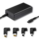 Zasilacz specjalizowany do Lenovo | 65W | 4 wtyczki |+kabel zasilający Qoltec