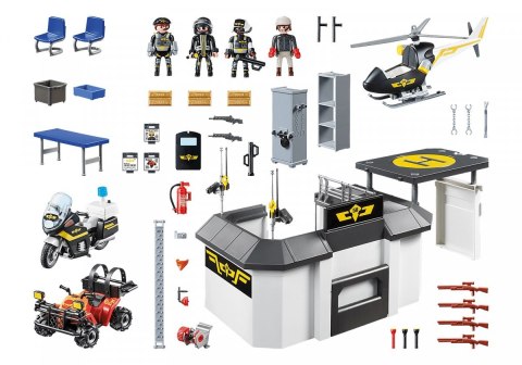 Zestaw figurek Przenośna centrala jednostki specjalnej Playmobil