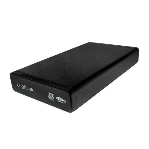 Zewnętrzna obudowa HDD 3.5 cala, SATA, USB3.0, Czarna Aluminiowa LogiLink Zewnętrzna obudowa HDD 3.5 cala, SATA, USB3.0, Czarna Aluminiowa LogiLink