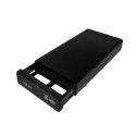 Zewnętrzna obudowa HDD 3.5 cala, SATA, USB3.0, Czarna Aluminiowa LogiLink