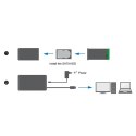 Zewnętrzna obudowa HDD 3.5 cala, SATA, USB3.0, Czarna Aluminiowa LogiLink