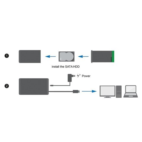 Zewnętrzna obudowa HDD 3.5 cala, SATA, USB3.0, Czarna Aluminiowa LogiLink Zewnętrzna obudowa HDD 3.5 cala, SATA, USB3.0, Czarna Aluminiowa LogiLink