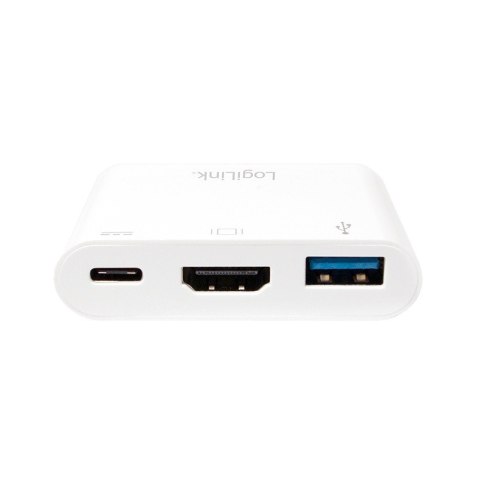 Adapter wieloportowy USB-C do HDMI z PD LogiLink Adapter wieloportowy USB-C do HDMI z PD LogiLink