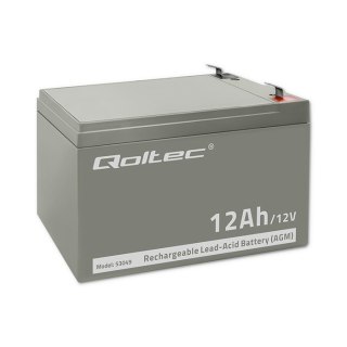 Akumulator AGM 12V | 12Ah Qoltec