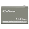 Akumulator AGM 12V | 12Ah Qoltec