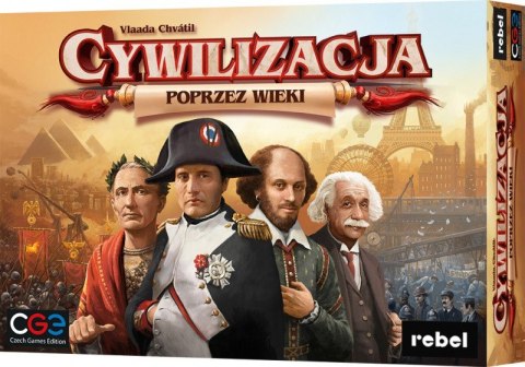 Gra Cywilizacja: Poprzez wieki (3 edycja) Rebel Gra Cywilizacja: Poprzez wieki (3 edycja) Rebel