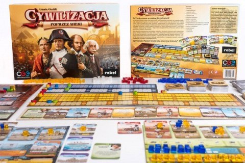 Gra Cywilizacja: Poprzez wieki (3 edycja) Rebel Gra Cywilizacja: Poprzez wieki (3 edycja) Rebel