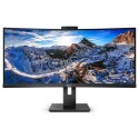 Monitor 346P1CRH 34 cale VA Curved HDMI DP USB-C Kamera Philips