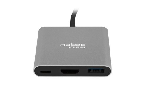 Multi Port Fowler mini USB-C PD, USB 3.0, HDMI 4K Natec Multi Port Fowler mini USB-C PD, USB 3.0, HDMI 4K Natec