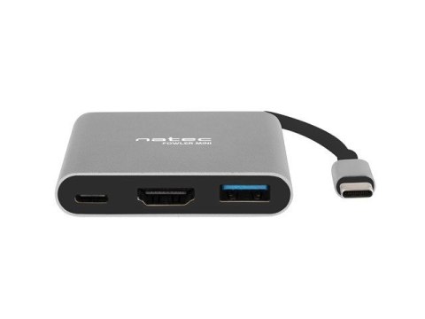 Multi Port Fowler mini USB-C PD, USB 3.0, HDMI 4K Natec Multi Port Fowler mini USB-C PD, USB 3.0, HDMI 4K Natec