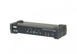 Przełącznik USB 3.0 4K DP MST KVM 4-portowy CS1924M ATEN