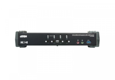 Przełącznik USB 3.0 4K DP MST KVM 4-portowy CS1924M ATEN Przełącznik USB 3.0 4K DP MST KVM 4-portowy CS1924M ATEN