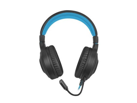 Słuchawki Warhawk RGB dla graczy czarno-niebieskie Fury Słuchawki Warhawk RGB dla graczy czarno-niebieskie Fury