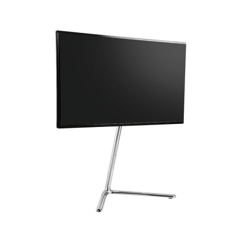 Stojak pod telewizor z podstawą V, Chrom LogiLink Stojak pod telewizor z podstawą V, Chrom LogiLink