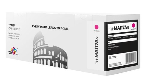 Toner do HP 117A W2073A purpurowy TH-MA117AN 100% nowy TB Print Toner do HP 117A W2073A purpurowy TH-MA117AN 100% nowy TB Print