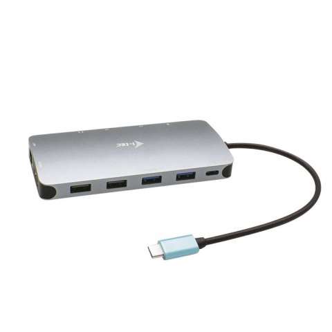 USB-C Metal Nano Stacja Dokująca 3x Display 2x DP 1x HDMI LAN Power Delivery 100 W I-tec USB-C Metal Nano Stacja Dokująca 3x Display 2x DP 1x HDMI LAN Power Delivery 100 W I-tec