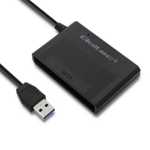 Adapter USB 3.0 do dysków HDD/SSD 2.5 cala SATA3 Qoltec Adapter USB 3.0 do dysków HDD/SSD 2.5 cala SATA3 Qoltec